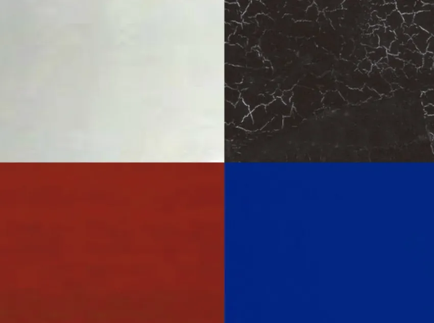 Blanco/Negro/Rojo/Azul