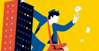 Spots de correos a lo largo de la historia