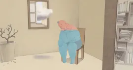 Man on the Chair 