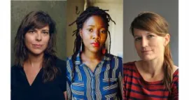 Mesa redonda con las tres directoras