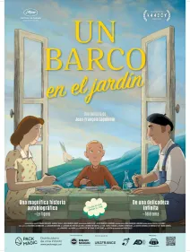 Un barco en el jardín