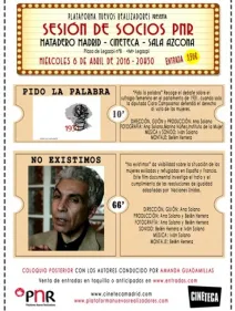 Pido la palabra + No existimos