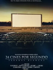 24 cines por segundo. Sabanas blancas